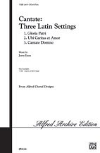 DL: J. Estes: Cantate: Three Latin Settings SATB