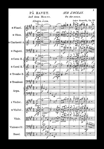 A. Hamerik: Nordische Suite Nr. 5 op. 26, Sinfo (Stp)