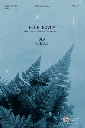 O. Gjeilo: Ecce Novum, GchKlOr;4Str (Part.)