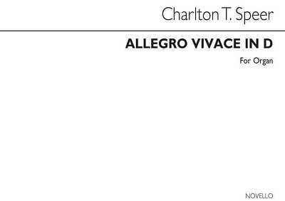 Allegro Vivace In D Organ, Org