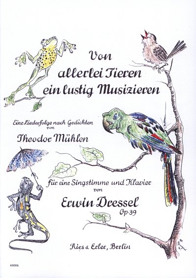Dressel Erwin: Von Allerlei Tieren Ein Lustig Musizieren