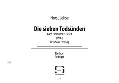 Lohse Horst: Die Sieben Todsuenden Nach Hieronymus Bosch
