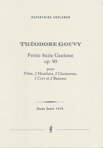 T. Gouvy: Petite Suite Gauloise op. 90, Fl2Ob2Kl2H2F (Pa+St)
