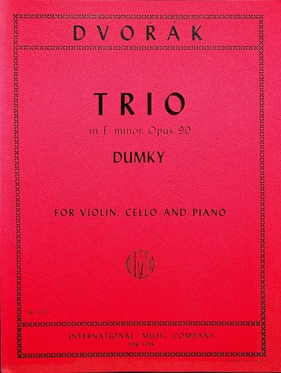 A. Dvo_ák: Trio Op. 90 Mi M. (Dumky), VlVcKlv (Bu)