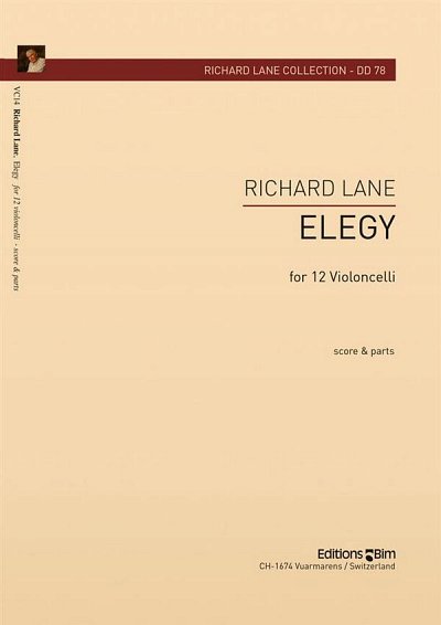 R. Lane: Elegy, 12Vc (Pa+St)