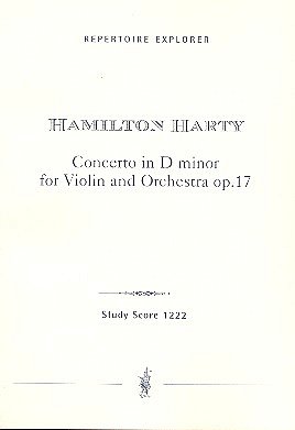 H. Harty: Konzert d-Moll op. 17, VlOrch (Stp)
