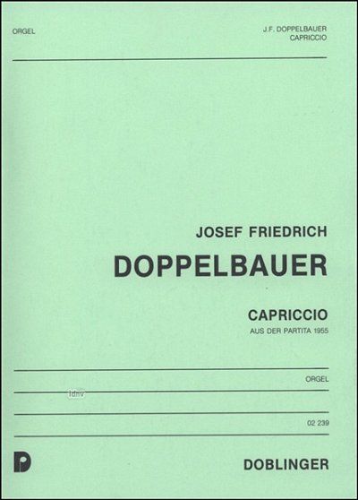 J.F. Doppelbauer: Capriccio aus der Partita 1955 (1955)
