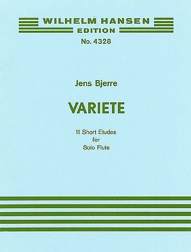 J. Bjerre: Variete Eleven Short Etudes For Flute Solo