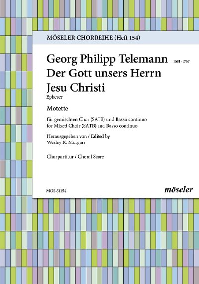 DL: G.P. Telemann: Der Gott unsers Herrn Jesu Christi (Chpa)