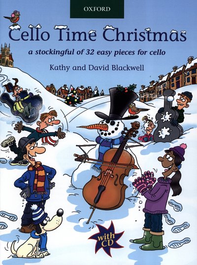 D. Blackwell: Cello Time Christmas, 1-2VcKlav (SpPa+CD)