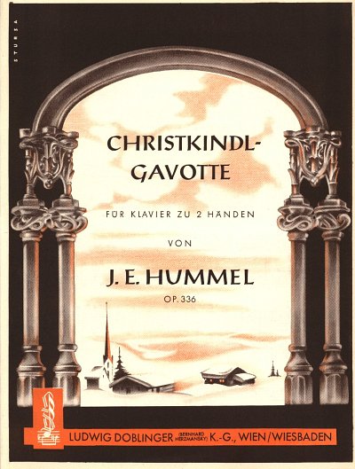 Hummel Johann Ev: Christkindl Gavotte Op 336