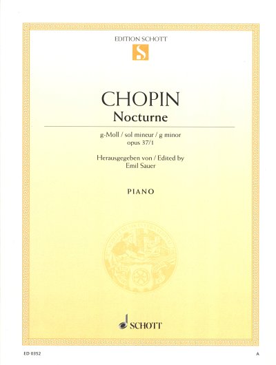 F. Chopin: Nocturne g-Moll op. 37/1 , Klav
