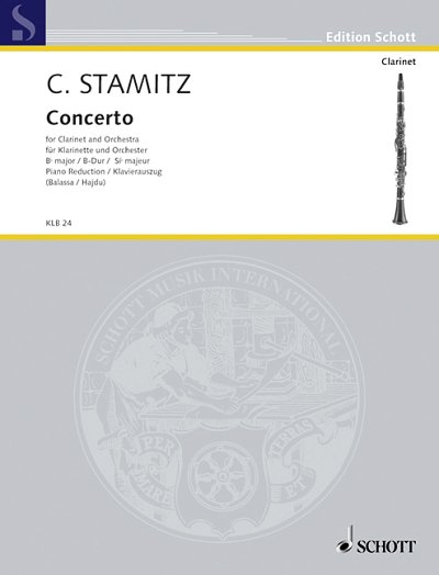 DL: C. Stamitz: Konzert B-Dur, KlarOrch (KASt)