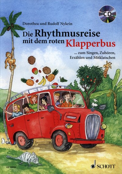 R. Nykrin: Die Rhythmusreise mit dem roten Klappe, Ges (+CD)