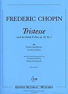 F. Chopin: Tristesse (Etuede Op 10/3)