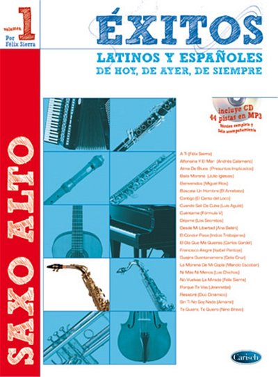 Exitos latinos y españoles, Asax (+CD)