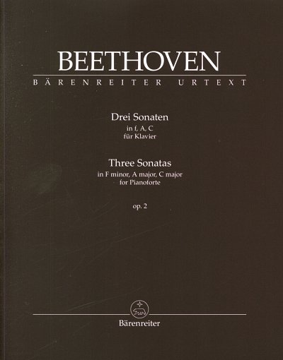 L. v. Beethoven: Drei Sonaten op. 2, Klav