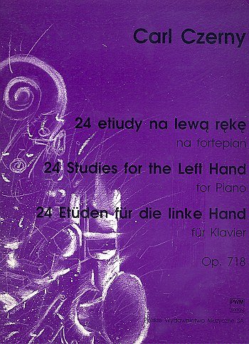 C. Czerny: 24 etiudy na lewą rękę op. 718