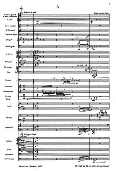 T. Antoniou: Mikrographien für Orchester op. 24 (1964)
