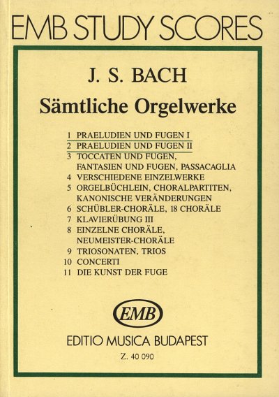 J.S. Bach: Sämtliche Orgelwerke 1, Org (Stp)