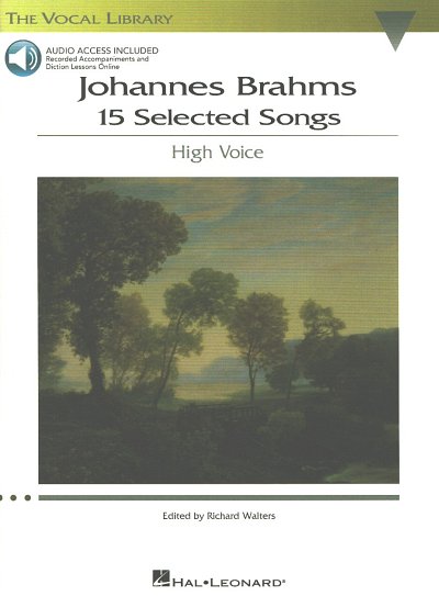 J. Brahms: 15 Selected Songs - high voice, GesHKlav