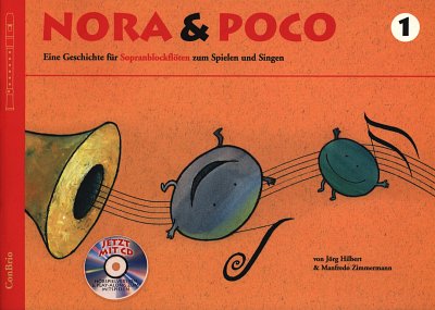 J. Hilbert: Nora und Poco 1 (SpPa+CD)