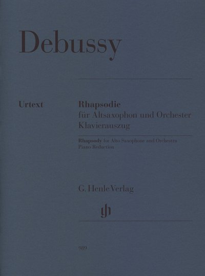 C. Debussy: Rhapsodie für Altsaxophon, AltsaxOrch (KlavpaSt)