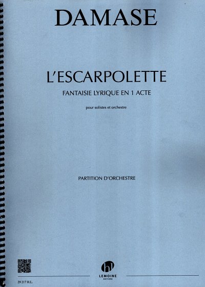 J.-M. Damase: L'Escarpolette, 3GesSTTOrch (Part.)