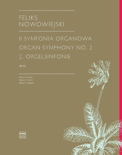 Organ Symphony No. 2 Op. 45, Sinfo (PartHC)