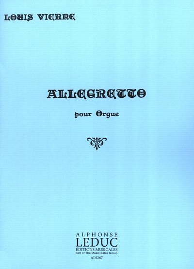 L. Vierne: Allegretto For Organ Op.1, Org