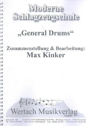 M. Kinker: Moderne Schlagzeugschule, Schlagz