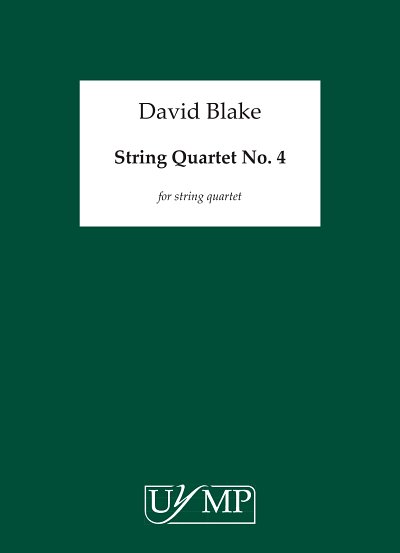 String Quartet No.4 - Score, 2VlVaVc (Part.)