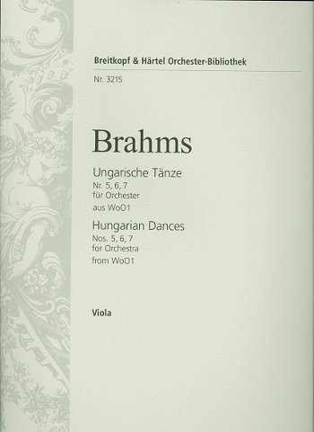 J. Brahms: Ungarische Taenze Nr. 5, 6 und 7, Sinfo (Vla)