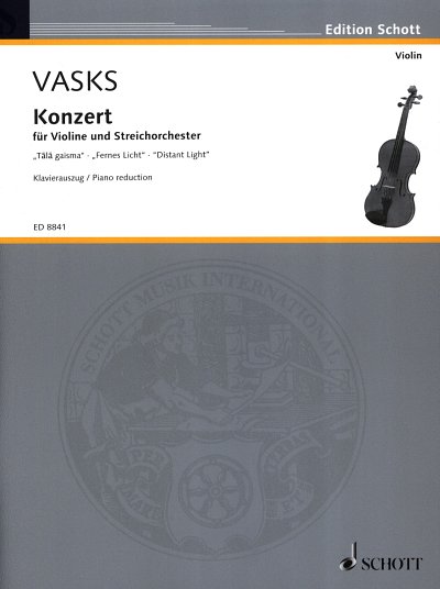 P. Vasks: Concerto no. 1 , VlStro (KASt)