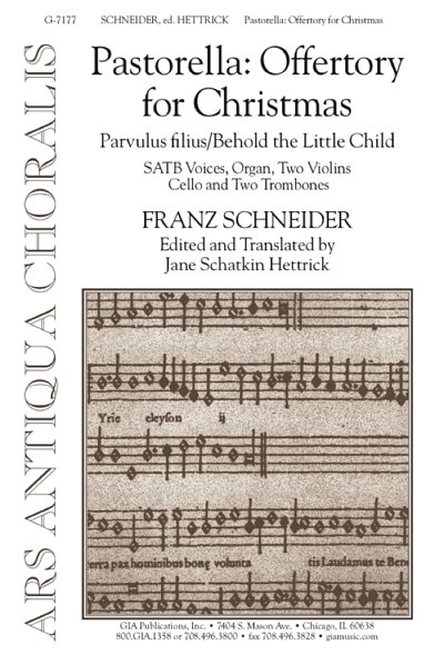 F. Schneider: Pastorella: Offertory for Chr, Gch;Klav (Chpa)