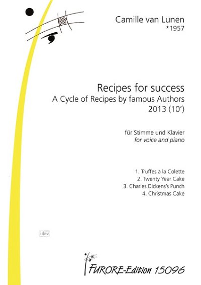C. van Lunen: Recipes for success, GesKlav (Part.)