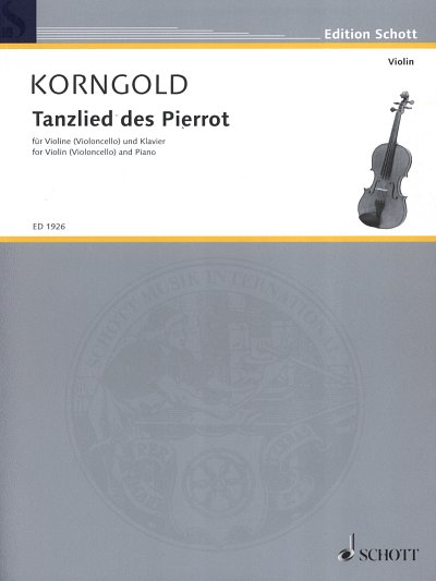 E.W. Korngold: Tanzlied des Pierrot op. 12, VlKlav