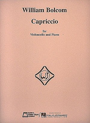 W. Bolcom: Capriccio for Violincello and Piano