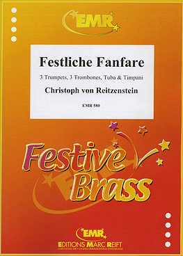 C. von Reitzenstein: Festliche Fanfare, 3Trp3PosTbPk (Pa+St)