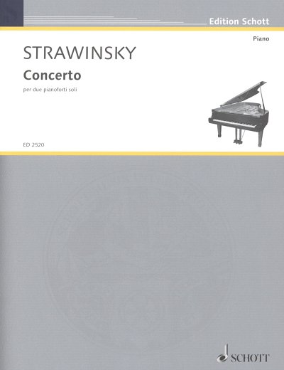 I. Strawinsky: Concerto , 2Klav