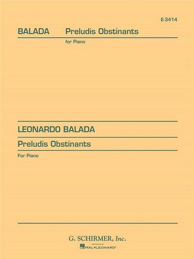 L. Balada: Preludis Obstinants, Klav
