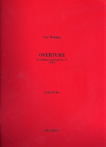 Overture Op. 27. In Celebration Of The, HolzEns (Part.)