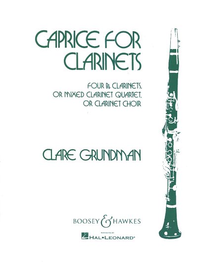 Caprice for Clarinets, 4Klar (Pa+St)