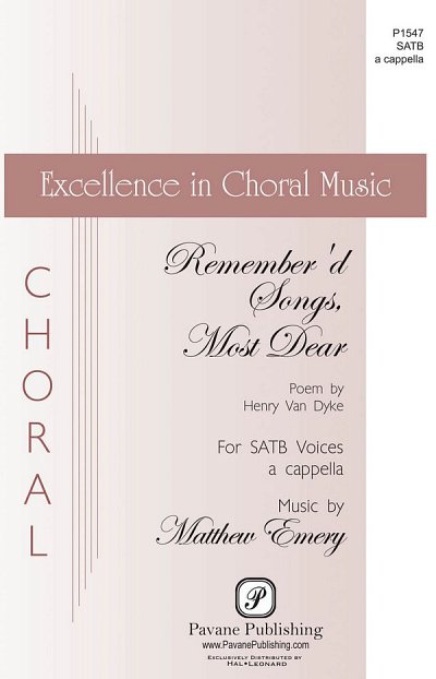 M. Emery: Remember'd Songs Most Dear, GCh4 (Chpa)