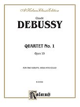 DL: C. Debussy: Debussy: String Quartet, Op. 10, Klav