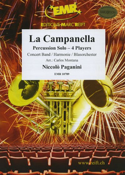 N. Paganini: La Campanella (Percussion Sol, Blasorch (Pa+St)