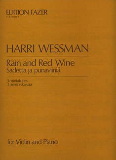 H. Wessman: Rain and Red Wine, VlKlav (KlavpaSt)