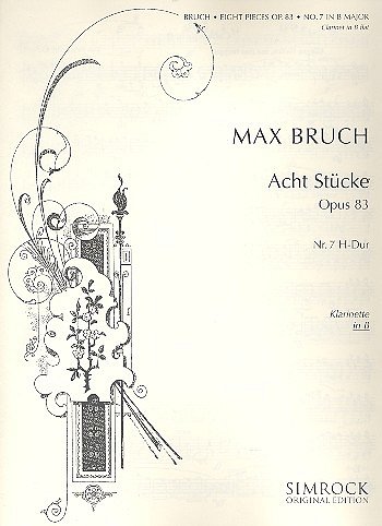 B. Max: Acht Stücke op. 83/7 
