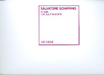 S. Sciarrino: Sonata, Klav4m (Part.)