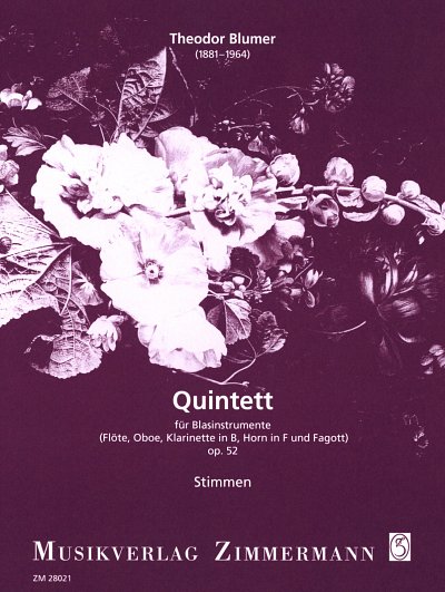 T. Blumer: Quintett op. 52